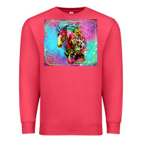 Cardinal Colorful Unicorn Horse Premium Sweatshirt - LillyAllenDesigns
