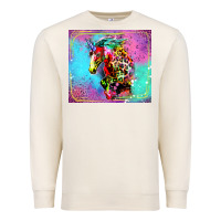 Sandshell Colorful Unicorn Horse Premium Sweatshirt - LillyAllenDesigns