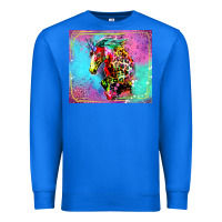 True Royal Colorful Unicorn Horse Premium Sweatshirt - LillyAllenDesigns