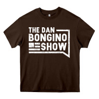 Chocolate Brown Hot Trend The Dan Bongino Show-Mwyfg Heavy Core Tee - tuanDangUi