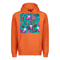 Carrot valentines day champagne and strawberry Premium Hoodie - BundleAndBundleShop