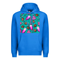 True Royal valentines day champagne and strawberry Premium Hoodie - BundleAndBundleShop