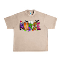 French Oak Nurse Halloween Urban Heavy Tee - NancyCooperArtShop