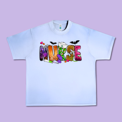Nurse Halloween Urban Heavy Tee Designed By Nancycooperartshop