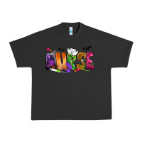 Pigment Black Nurse Halloween Urban Heavy Tee - NancyCooperArtShop