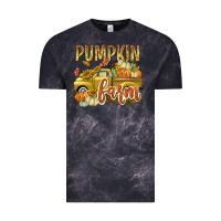 Pumpkin Farm With Truck Vintage Tee | Teevron