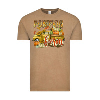 Vintage Coffee Pumpkin farm with truck Vintage Tee - texasbilliewilder