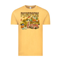 Vintage Mustard Pumpkin farm with truck Vintage Tee - texasbilliewilder