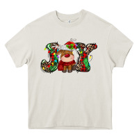 Joy Christmas Deer Heavy Core Tee | Teevron