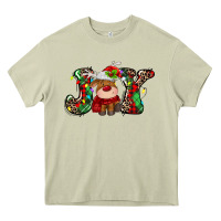 Mossy joy christmas deer Heavy Core Tee - MaliasSmallBusiness
