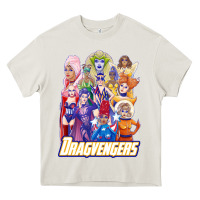 Cream rupaul's dragvengers all winners Heavy Core Tee - tuanDangUi