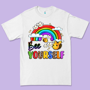 Bee Yourself Premium Tee Designed By Lillyallendesigns