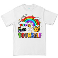 White bee yourself Premium Tee - LillyAllenDesigns