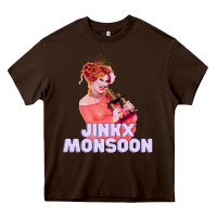 Chocolate Brown jinkx monsoon 27 Heavy Core Tee - tuanDangUi