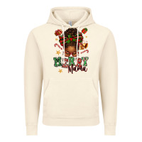 Vintage Artic merry mama afro messy bun Vintage Hoodie - texasbilliewilder