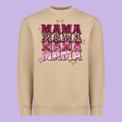 Mama Mama Mama Mama Mother's Day Heavyweight Sweatshirt Designed By Fadigitalartstudio