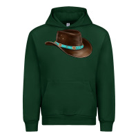 Forest Green cowboy cap Urban Hoodie - BarkalooDesign