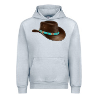 Heather Grey cowboy cap Urban Hoodie - BarkalooDesign