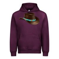 Mauve Wine cowboy cap Urban Hoodie - BarkalooDesign