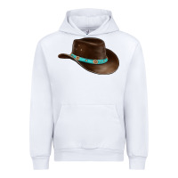 White cowboy cap Urban Hoodie - BarkalooDesign