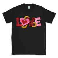 Black valentines day love sunflowers Classic Tee - RanaPortraitStore