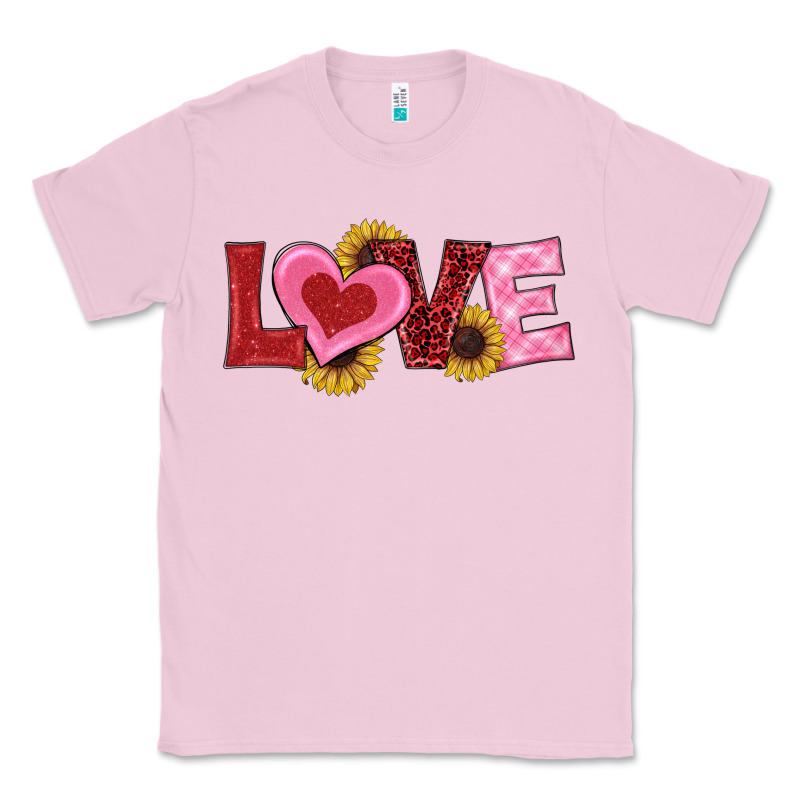 Valentines Day Love Sunflowers Classic Tee by RanaPortraitStore | Teevron