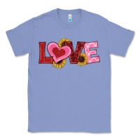 Colony Blue valentines day love sunflowers Classic Tee - RanaPortraitStore