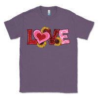 Lavender valentines day love sunflowers Classic Tee - RanaPortraitStore