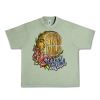 Oil Green stay wild moon child Urban Heavy Tee - JahusDesignShop