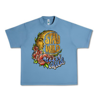 Pebble Blue stay wild moon child Urban Heavy Tee - JahusDesignShop