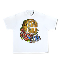 White stay wild moon child Urban Heavy Tee - JahusDesignShop