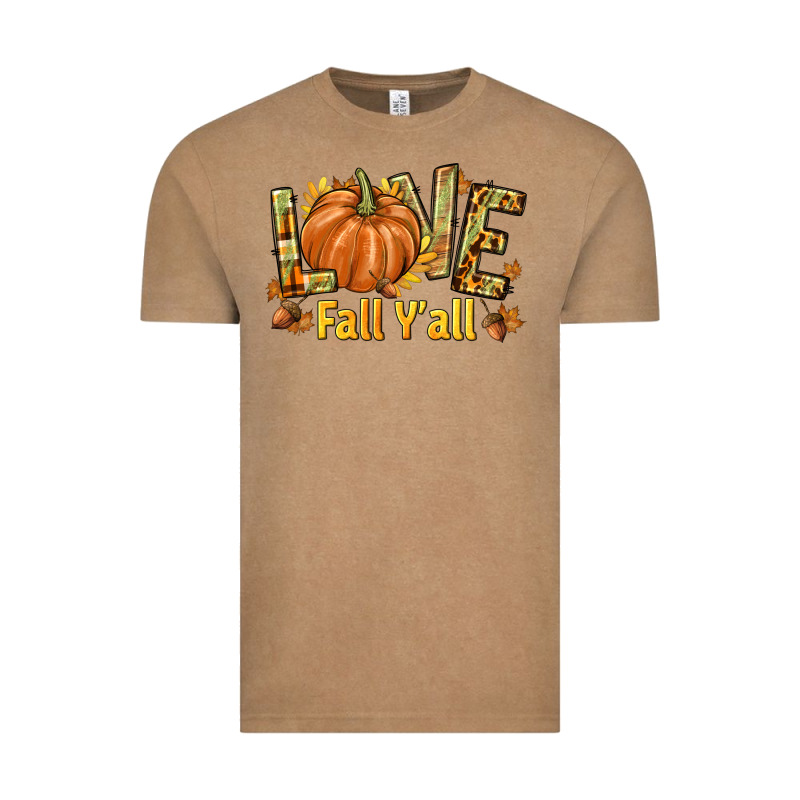 Love Fall Y'all Vintage Tee by texasbilliewilder | Teevron