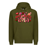 Army Green One loved gigi Premium Hoodie - FaDigitalArtStudio