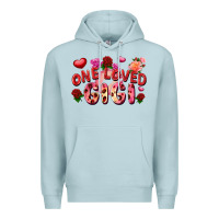 Blue Mist One loved gigi Premium Hoodie - FaDigitalArtStudio