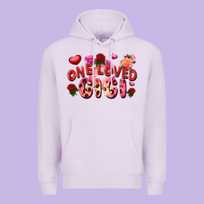 One Loved Gigi Premium Hoodie Designed By Fadigitalartstudio