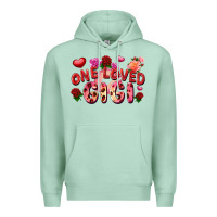 Seafoam One loved gigi Premium Hoodie - FaDigitalArtStudio
