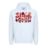White One loved gigi Premium Hoodie - FaDigitalArtStudio