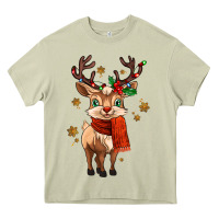 Mossy reindeer in christmas Heavy Core Tee - MaliasSmallBusiness