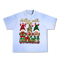 Grape Ice Chillin' with my gnomes Urban Heavy Tee - NancyCooperArtShop