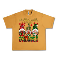 Peanut Butter Chillin' with my gnomes Urban Heavy Tee - NancyCooperArtShop