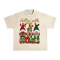 Sandshell Chillin' with my gnomes Urban Heavy Tee - NancyCooperArtShop