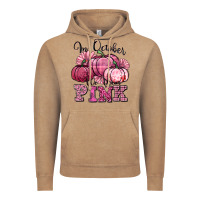 Vintage Coffee in october we wear pink pumpkin Vintage Hoodie - texasbilliewilder