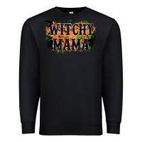 Black witchy mama Premium Sweatshirt - RacoonDesign