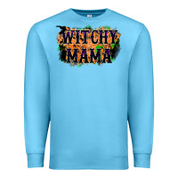 Ocean Blue witchy mama Premium Sweatshirt - RacoonDesign