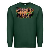 Sports Green witchy mama Premium Sweatshirt - RacoonDesign