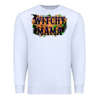 White witchy mama Premium Sweatshirt - RacoonDesign