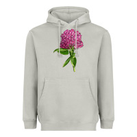 Moon Dust Red Clover Illustrations Heavyweight Hoodie - LillyAllenDesigns
