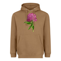 Toasted Coconut Red Clover Illustrations Heavyweight Hoodie - LillyAllenDesigns