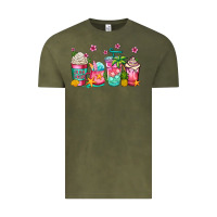 Summer Coffee Cups Vintage Tee | Teevron