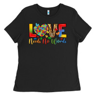 Black love needs no words Ladies Tee - LillyAllenDesigns